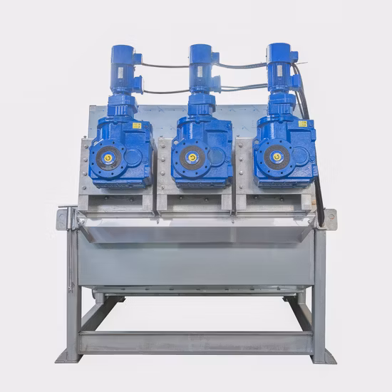 Screw Press Sludge Dewatering Equipment for Wasterwater Treatment
