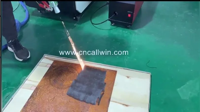 High Quality 1kw 1000W Handheld Fiber Laser Cleaning Machine CNC Rust Removal Laser Cleaner